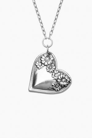 Sadie Sterling Silver Heart Necklace