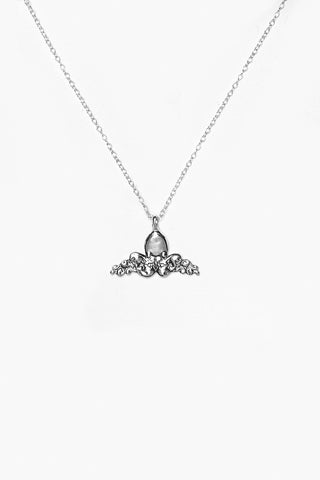 Octopus Sterling Silver Necklace