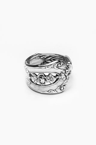 Empire Sterling Silver Spoon Ring